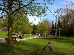 Abenteuerspielplatz im Fr�hling