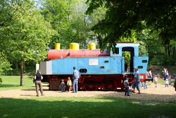 Dampflok im Freizeitpark Alsdorf