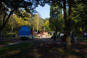 Der Spielplatz am Haupteingang vom Alsdorfer Tierpark