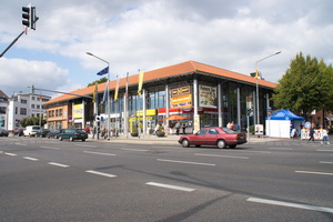 Die Stadthalle in Alsdorf